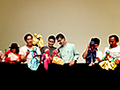 2013 Workshop of 4 country puppet show - Photo : Foundation Modern Puppet Center